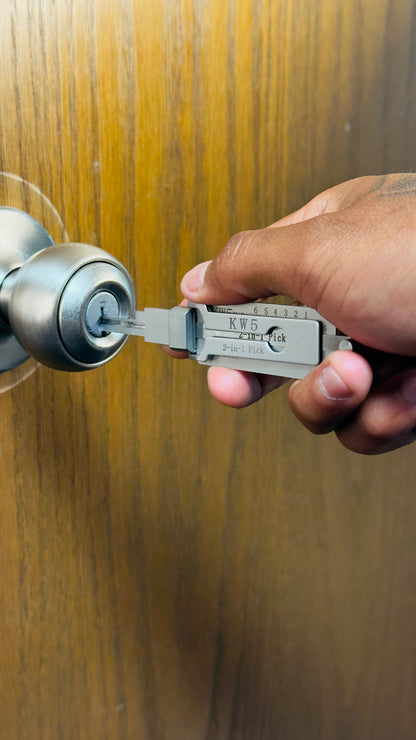 🔧 Lishi 2-in-1 KW5 — Pick + Decoder for Kwikset SmartKey 6-Pin