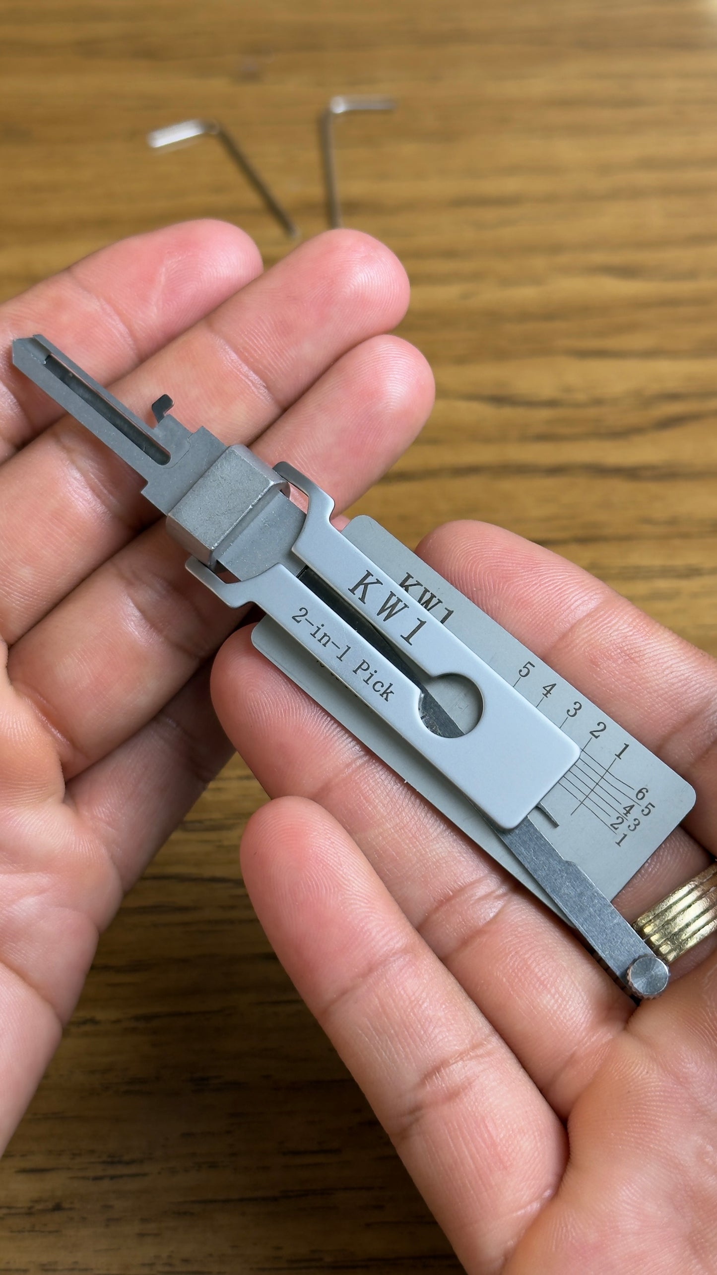 🔧 Lishi 2-in-1 KW1 — Pick + Decoder for Kwikset 5-Pin