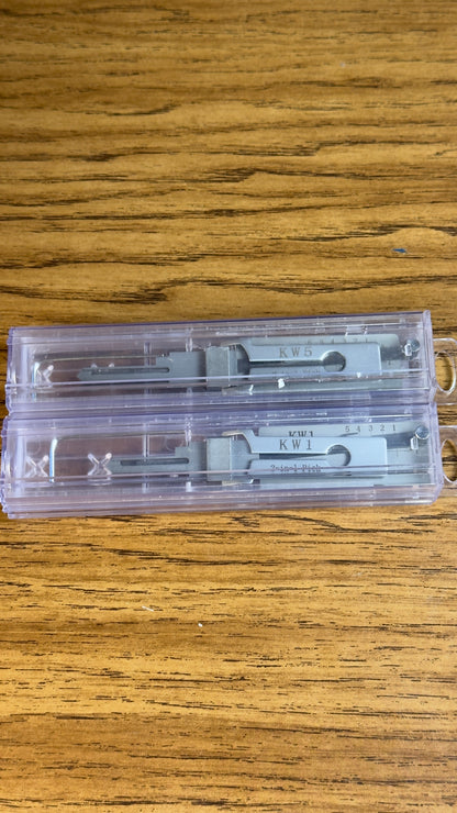 Lishi 2-in-1 Professional Pick + Decoder for Kwikset (KW1 / KW5 / DUO)"