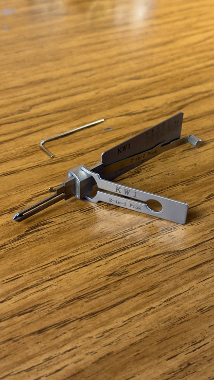 🔧 Lishi 2-in-1 KW1 — Pick + Decoder for Kwikset 5-Pin