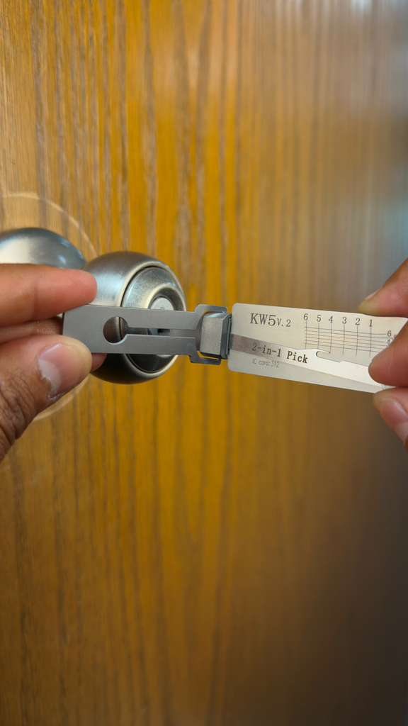 🔧 Lishi 2-in-1 KW5 — Pick + Decoder for Kwikset SmartKey 6-Pin